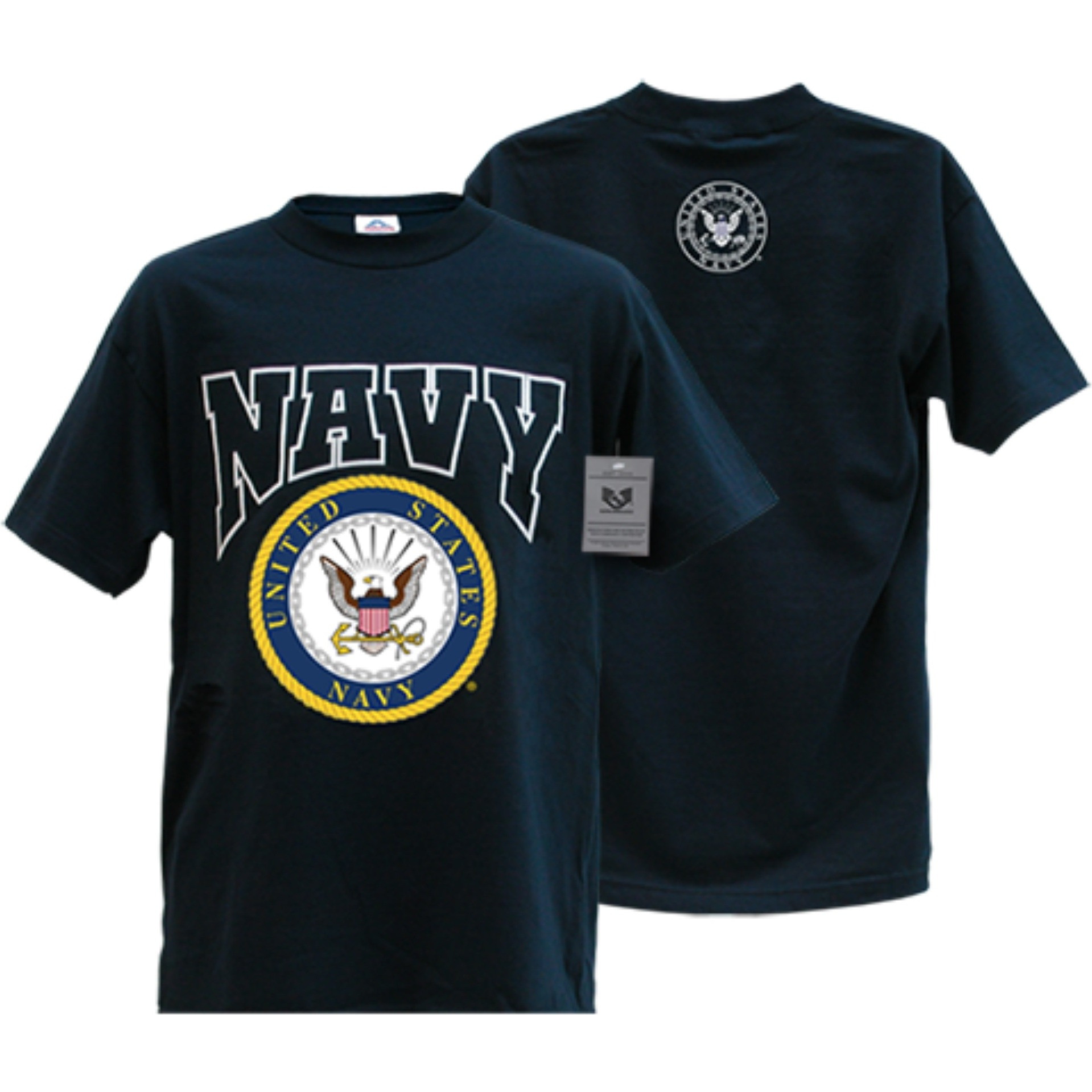 Classic Military T's, Navy, Navy,L