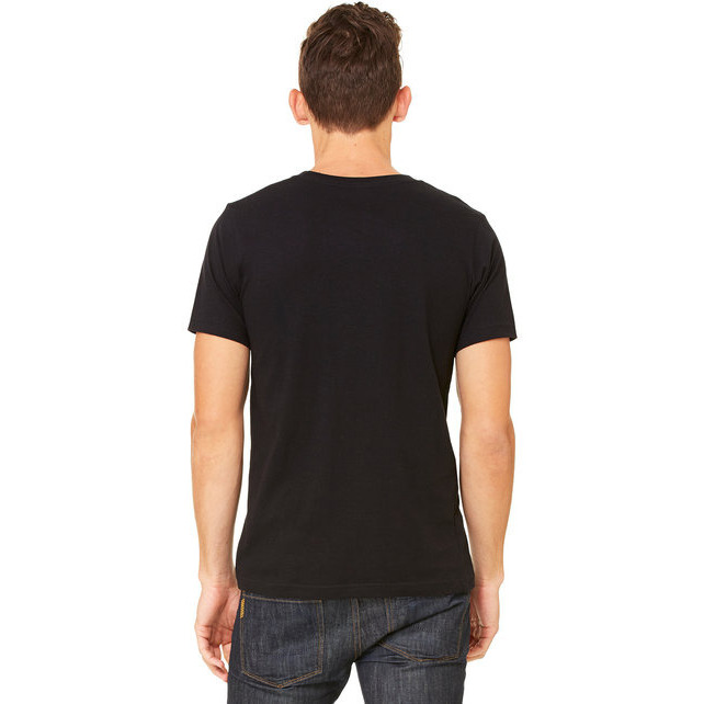 Mens Jersey Short-Sleeve Pocket T-Shirt - BLAcK - S(D0102H7W3PJ)