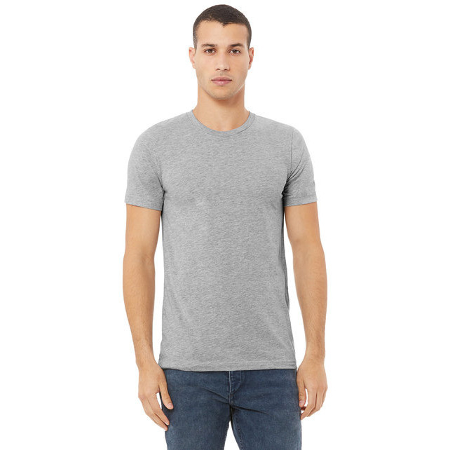 Unisex Made In The USA Jersey T-Shirt - ATHLETIc HEATHER - 2XL(D0102H7WcAX)