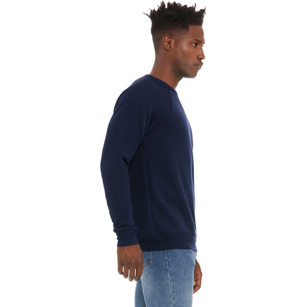 Unisex Sponge Fleece crewneck Sweatshirt - DK gRY MRBLE FLc - M(D0102H7W1L8)
