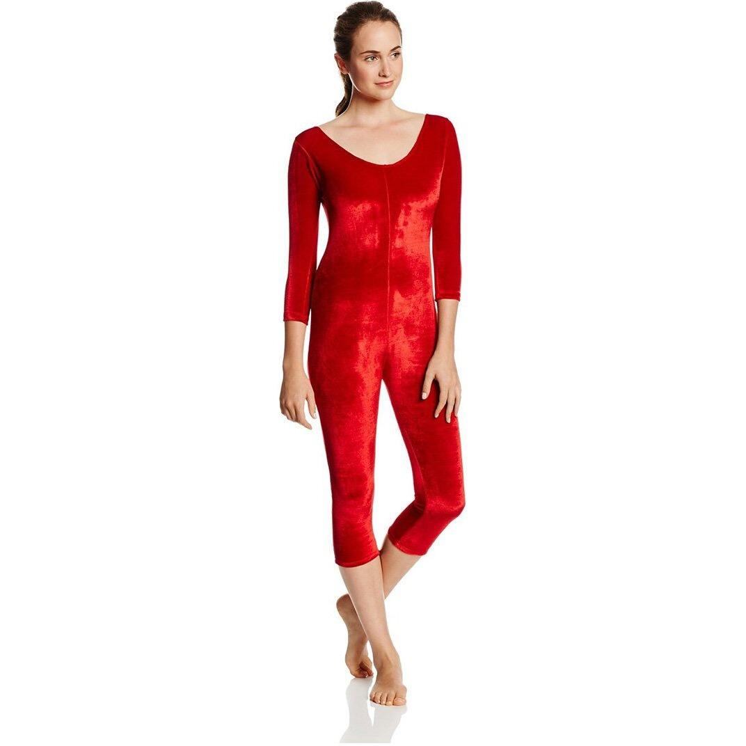 Women's Unitard Red Velvet L