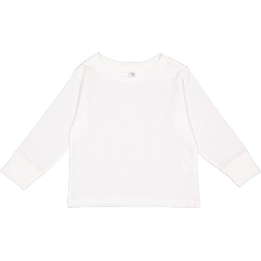 Toddler Long-Sleeve T-Shirt - WHITE - 2T