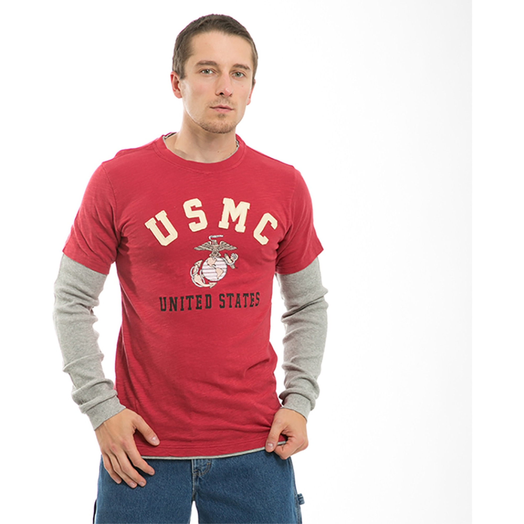 Highlight Tee, Marines, Cardinal, S