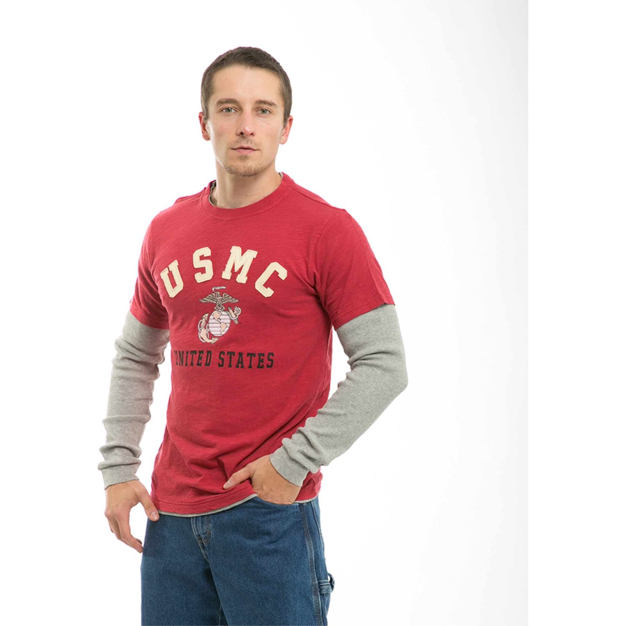 Highlight Tee, Marines, Cardinal, S
