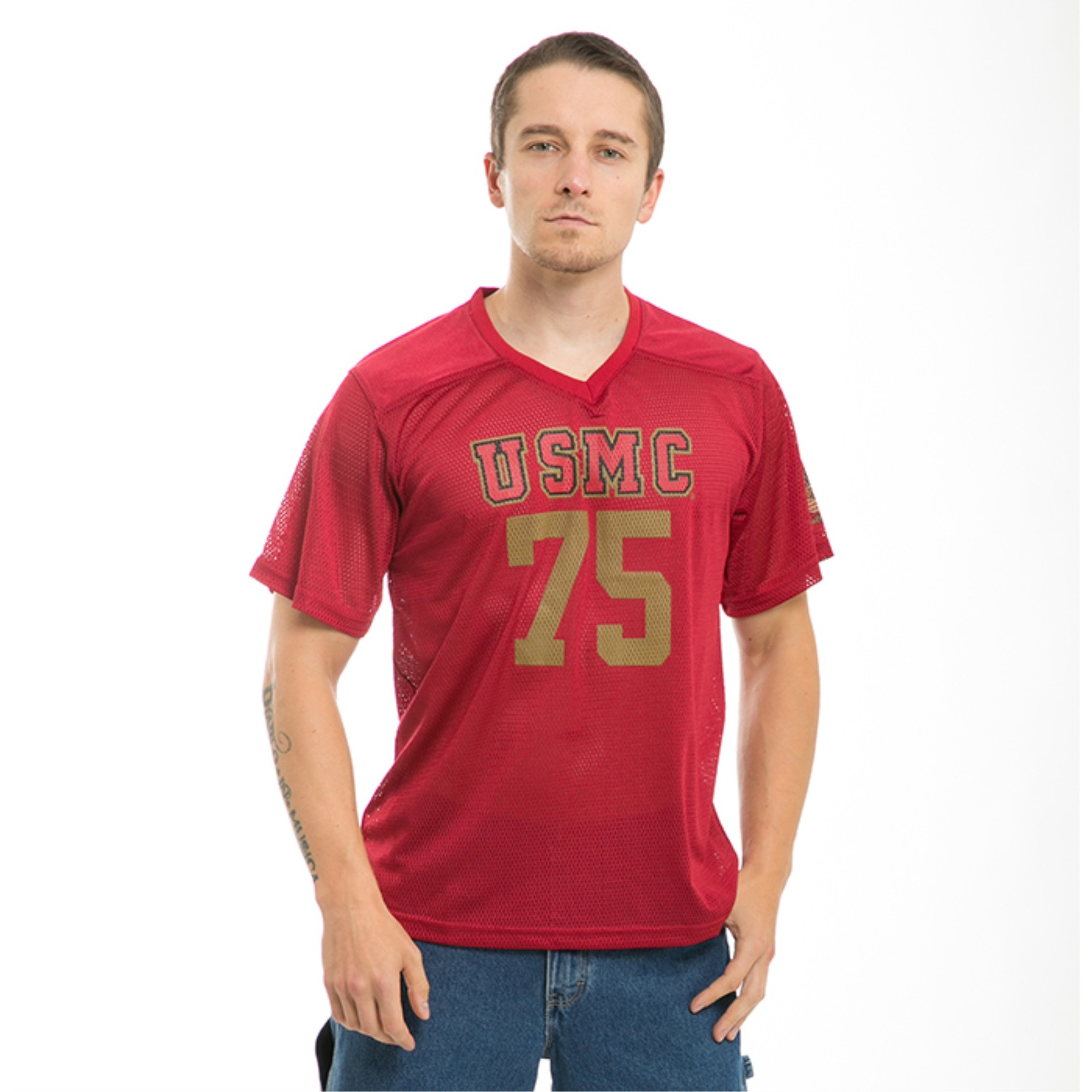 Practice Jersey, Marines, Cardinal, L