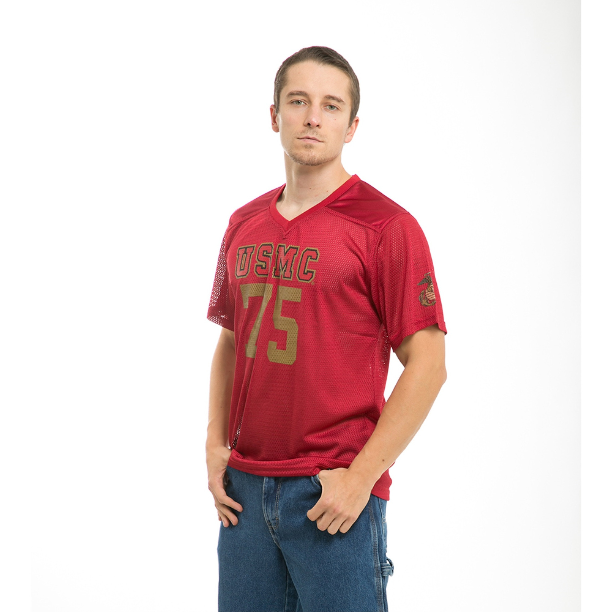 Practice Jersey, Marines, Cardinal, L