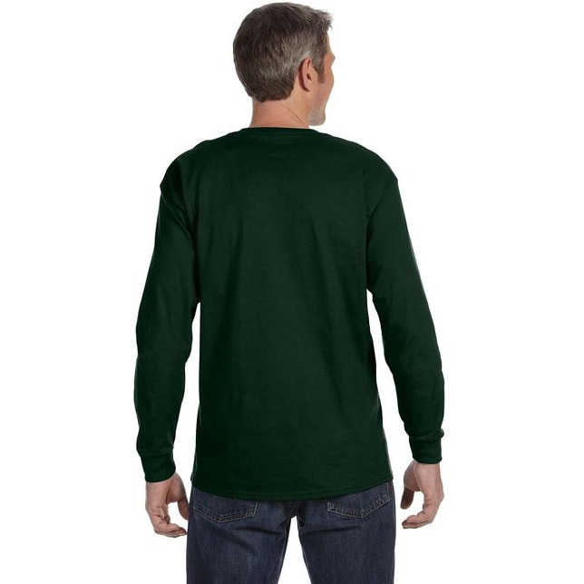 Adult DRI-POWER AcTIVE Long-Sleeve T-Shirt - BLAcK - S(D0102H2H5VW)