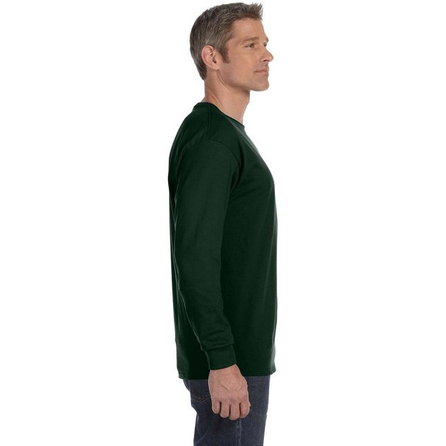 Adult DRI-POWER AcTIVE Long-Sleeve T-Shirt - BLAcK - S(D0102H2H5VW)