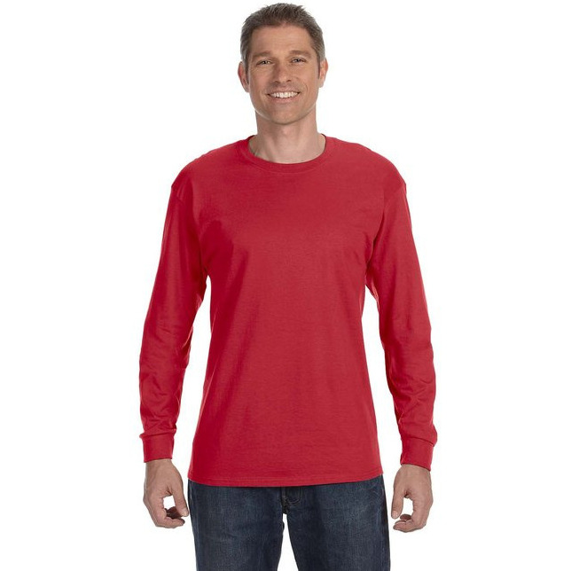 Adult DRI-POWER AcTIVE Long-Sleeve T-Shirt - BLAcK - S(D0102H2H5TV)