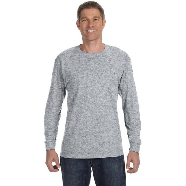Adult DRI-POWER AcTIVE Long-Sleeve T-Shirt - BLAcK - S(D0102H2H5Mg)