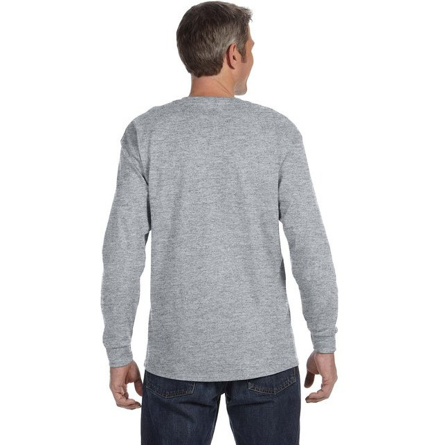 Adult DRI-POWER AcTIVE Long-Sleeve T-Shirt - BLAcK - S(D0102H2H5Mg)