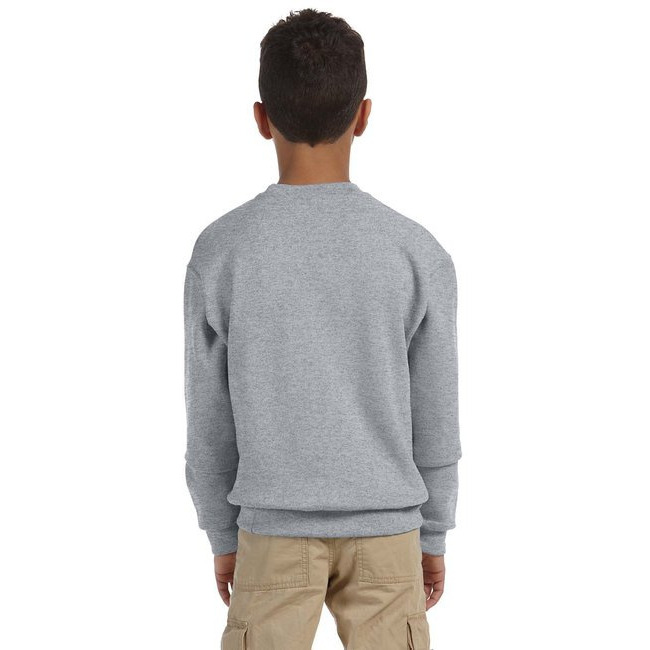 Youth NuBlend Fleece crew - BLAcK - S(D0102HI3YSY)