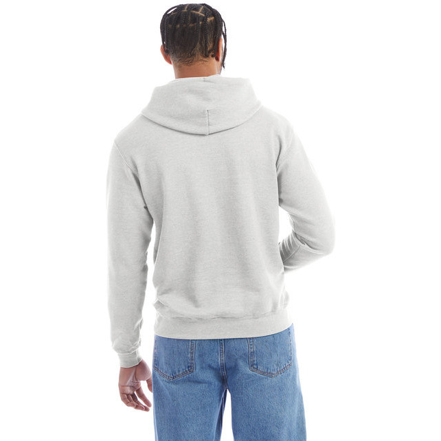 Adult Powerblend Pullover Hooded Sweatshirt - ROYAL BLUE HTHR - S(D0102HI3B9U)