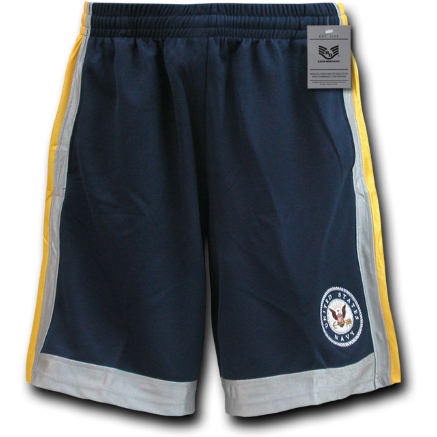 Basketball Shorts, Navy, Navy, 2X
