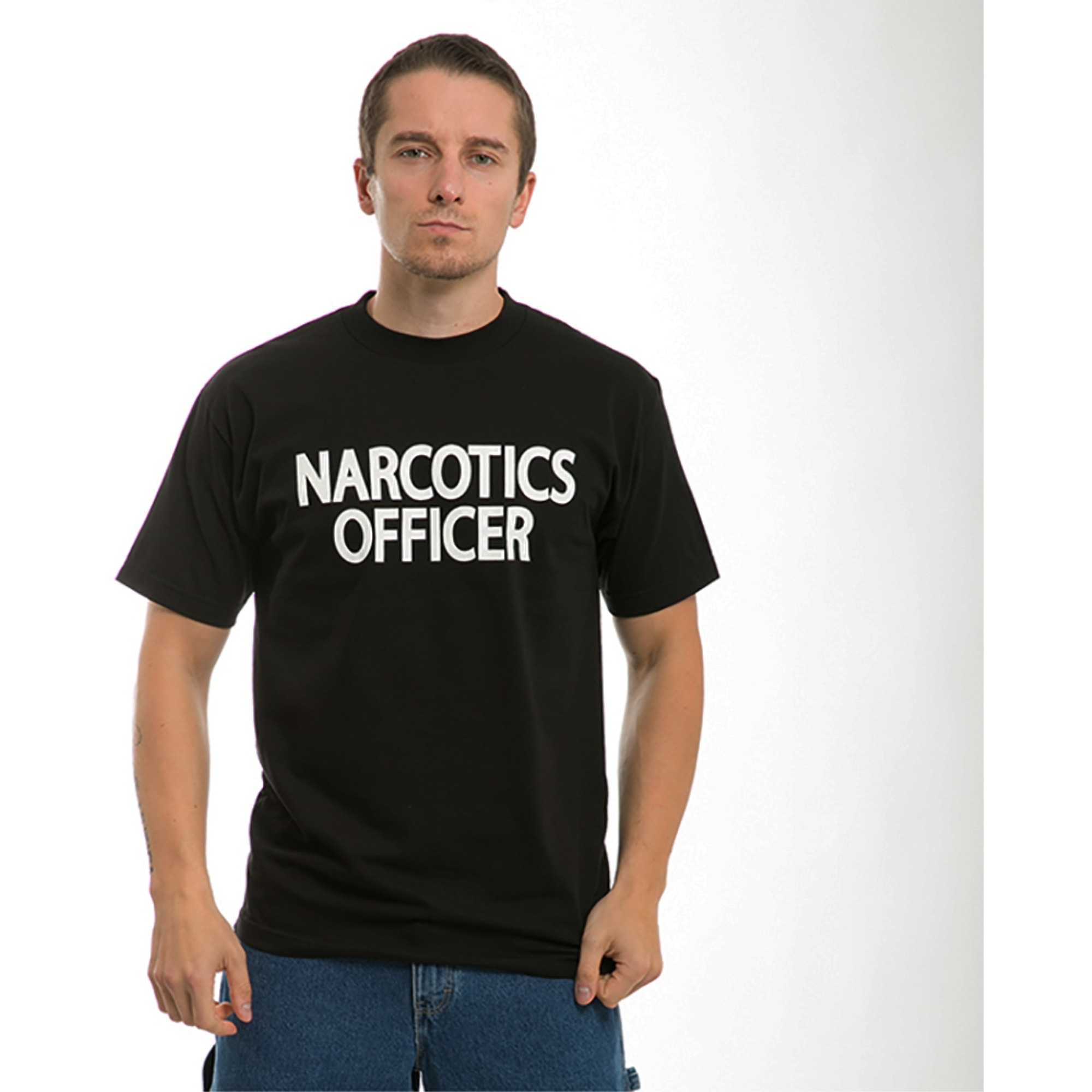 Law Enf. T's, Narcotics Officer Black, M