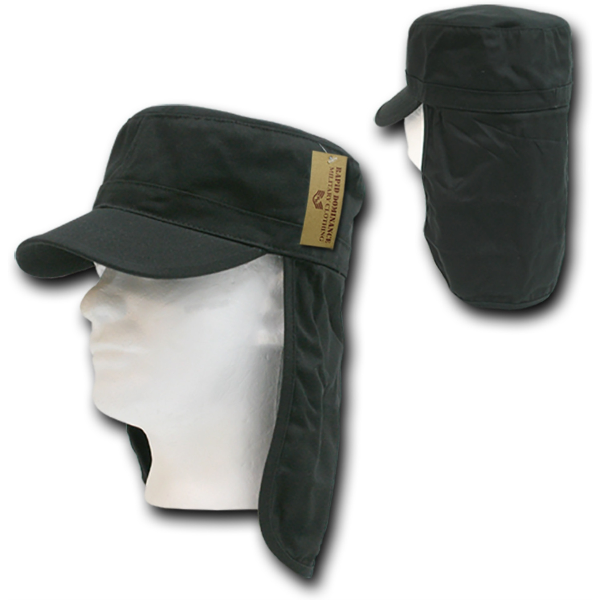 Foreign Legion Caps, Black, S_M