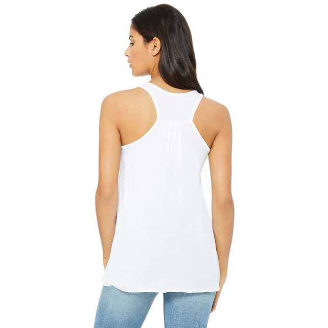 Ladies Flowy Racerback Tank - ATHLETIc HEATHER - S(D0102H78gcX)