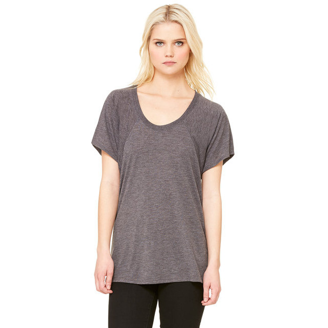 Ladies Flowy Raglan T-Shirt - WHITE - S(D0102H78S72)