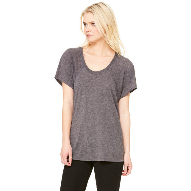 Ladies Flowy Raglan T-Shirt - WHITE - S(D0102H78S72)