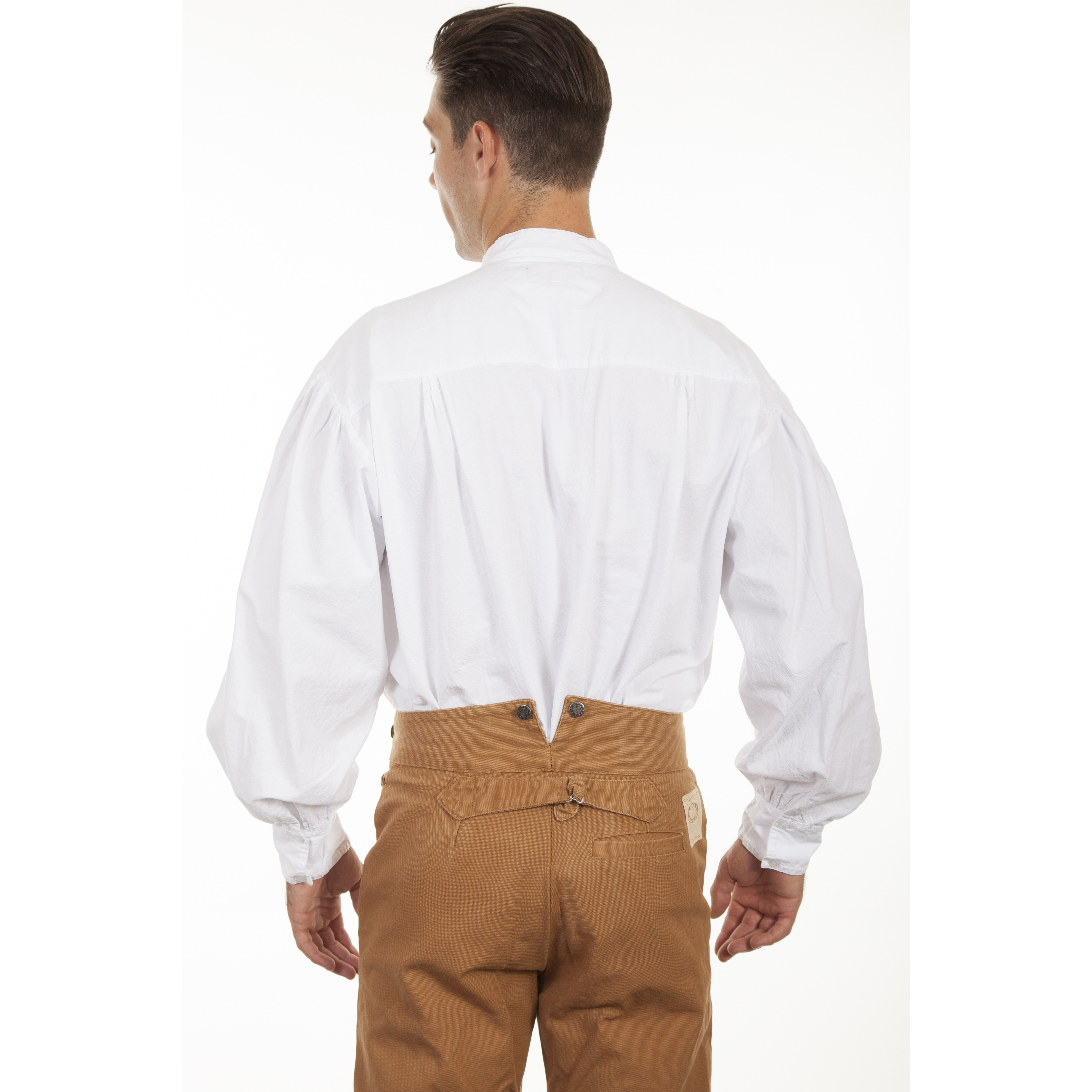 PLEATED FRONT PULLOVER