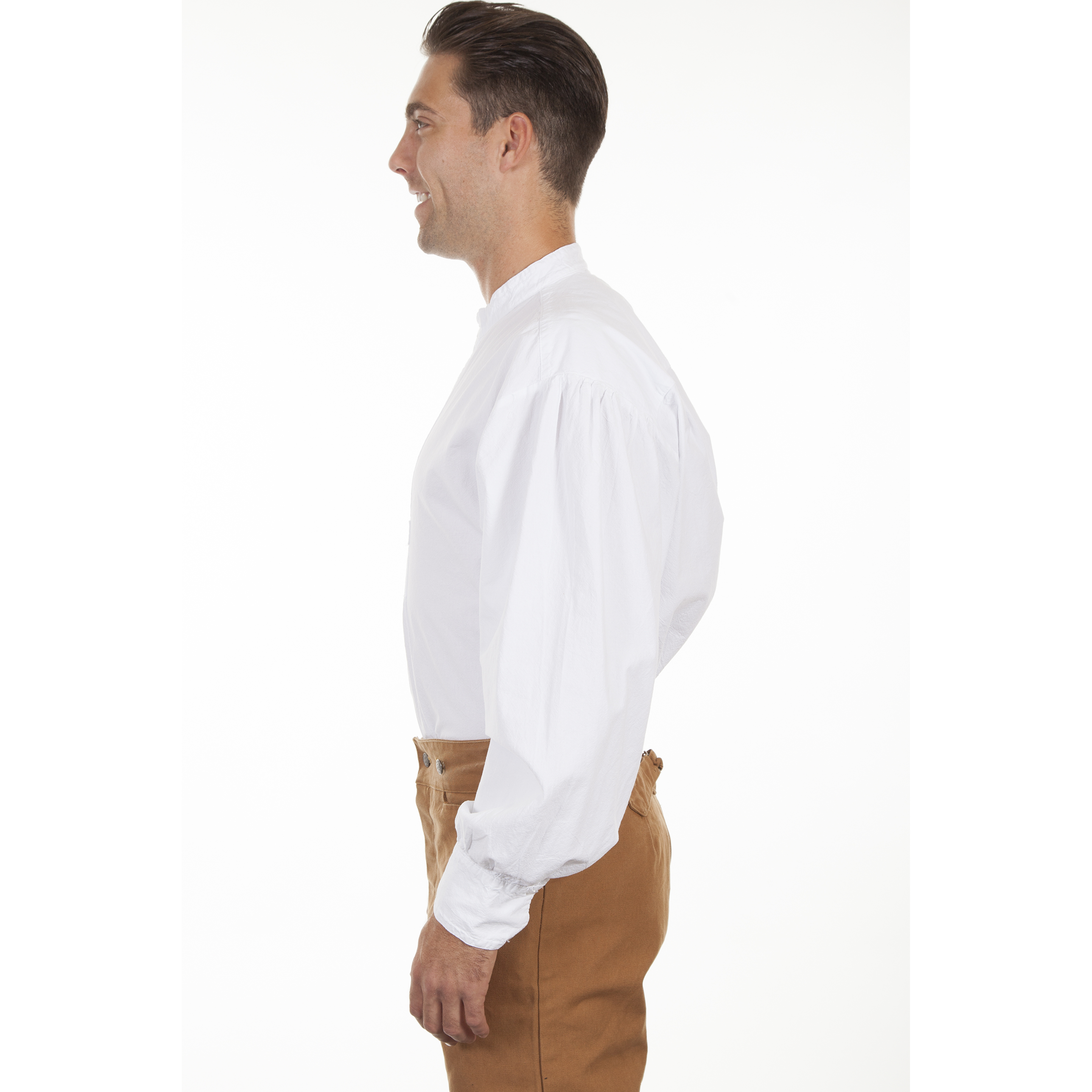 PLEATED FRONT PULLOVER
