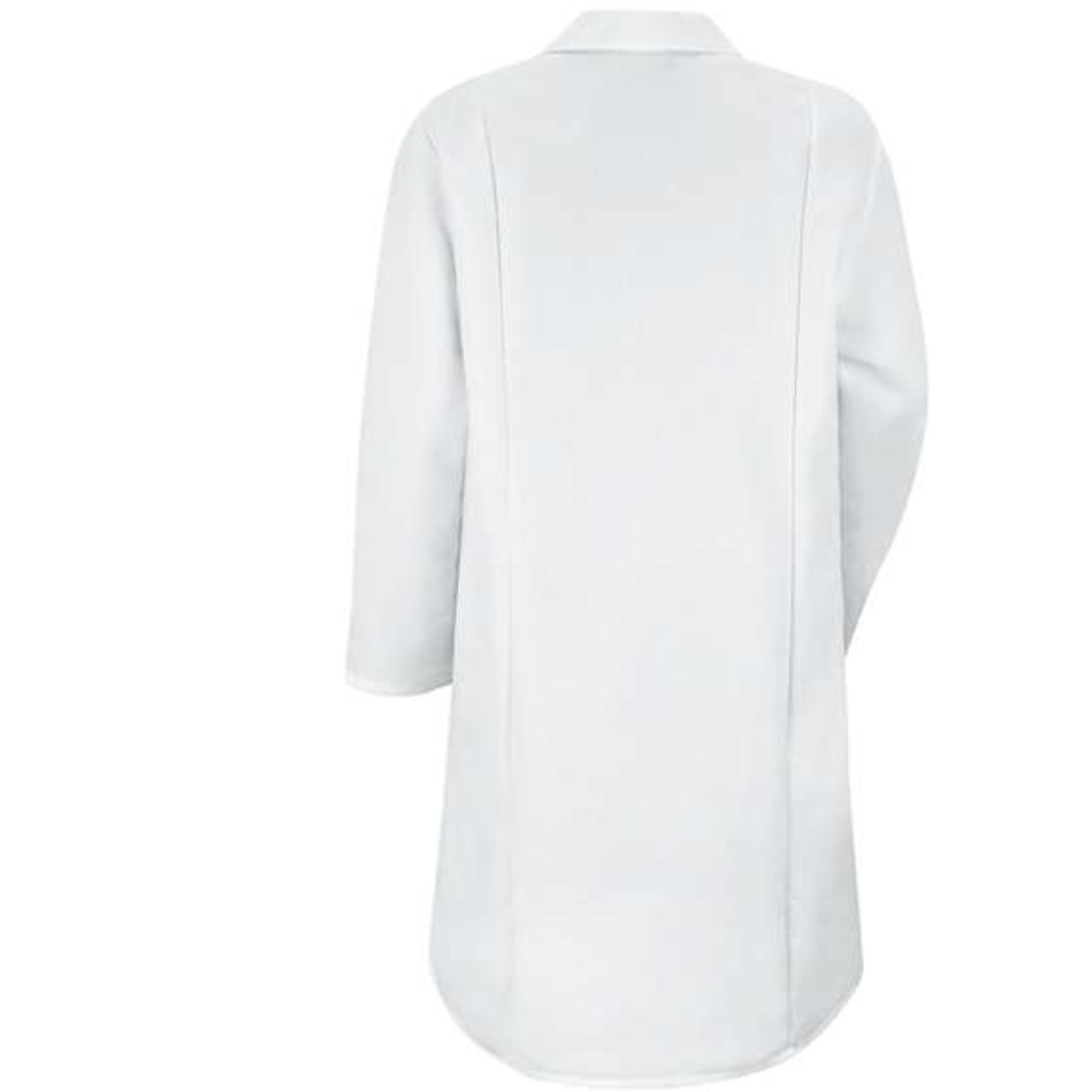 Red Kap Women's Gripper Front Lab Coat - White, L