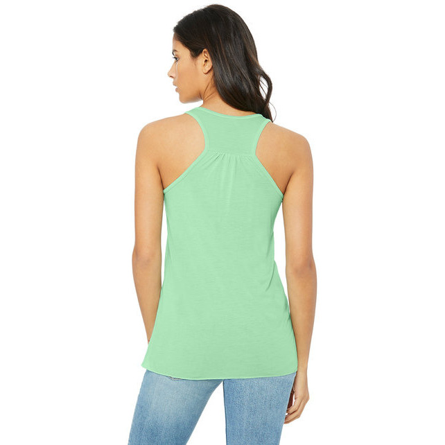 Ladies Flowy Racerback Tank - ATHLETIc HEATHER - S(D0102H7K7ST)