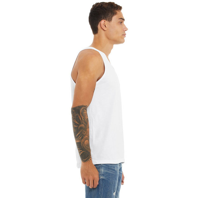 Unisex Jersey Tank - NEON BLUE - XS(D0102H7WS9X)