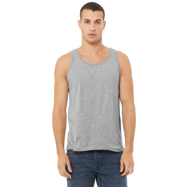 Unisex Jersey Tank - NEON BLUE - XS(D0102H7WSY8)