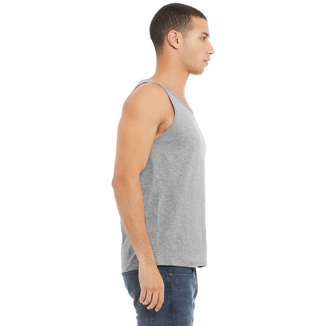 Unisex Jersey Tank - NEON BLUE - XS(D0102H7WSY8)