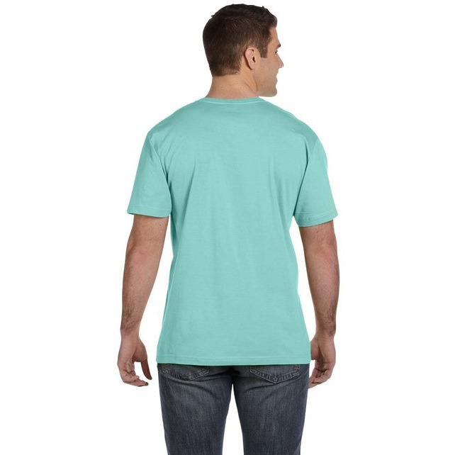 Mens Fine Jersey T-Shirt - VINTAgE INDIgO - L(D0102H7D64X)