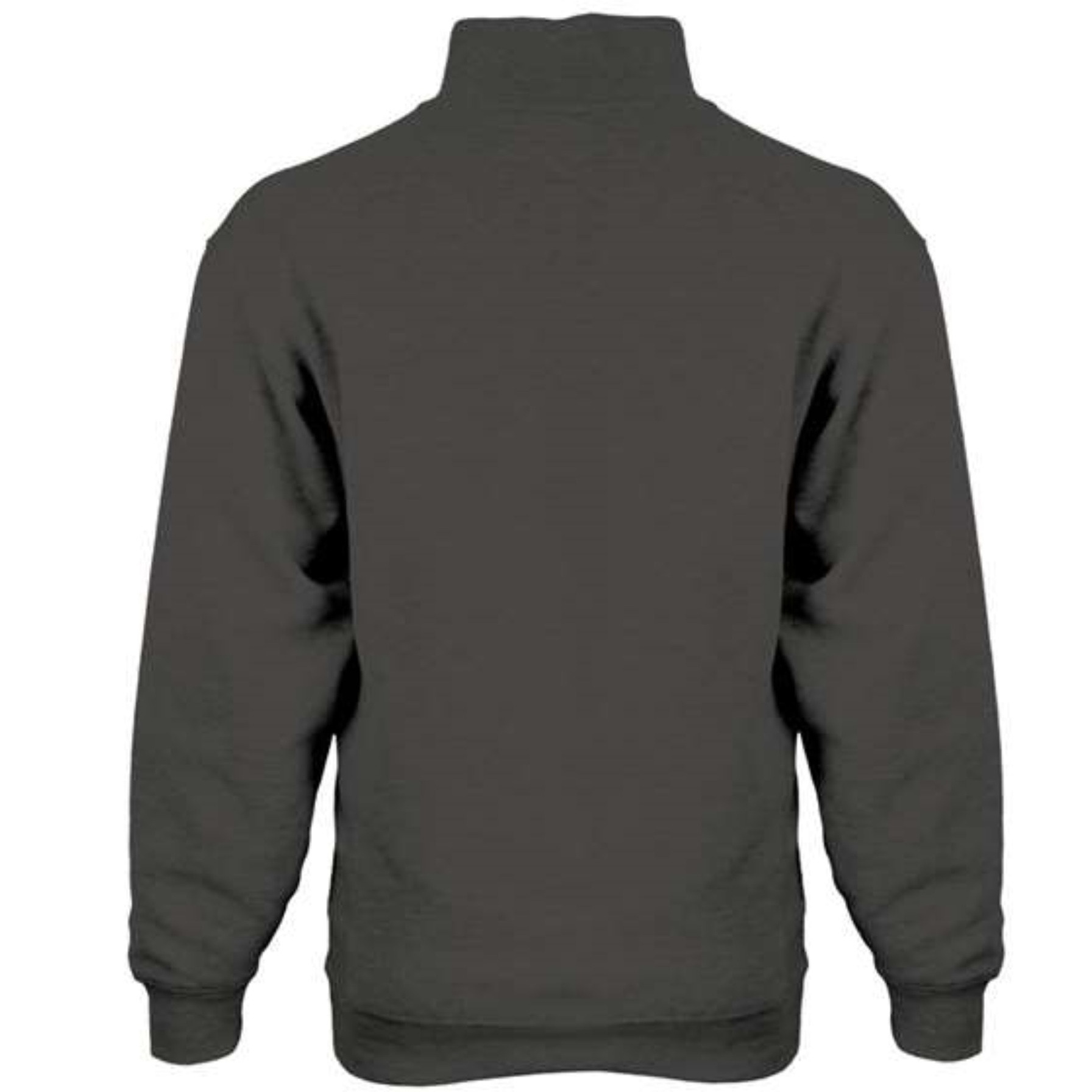Badger Quarter-Zip Fleece Pullover - Charcoal, M