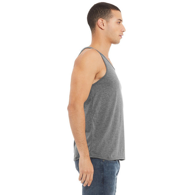 Unisex Jersey Tank - NEON BLUE - XS(D0102H7WART)