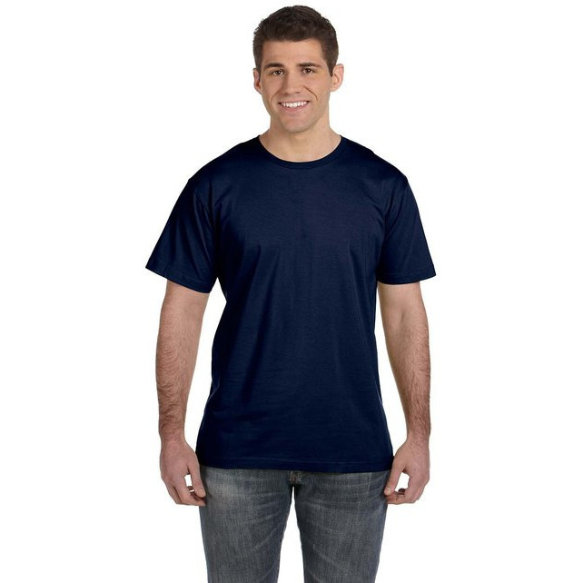 Mens Fine Jersey T-Shirt - VINTAgE INDIgO - L(D0102H7D6DP)