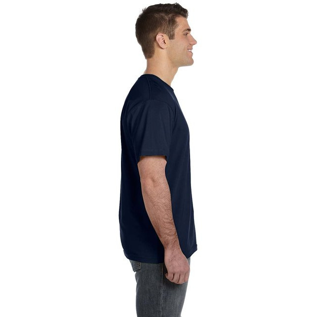 Mens Fine Jersey T-Shirt - VINTAgE INDIgO - L(D0102H7D6DP)