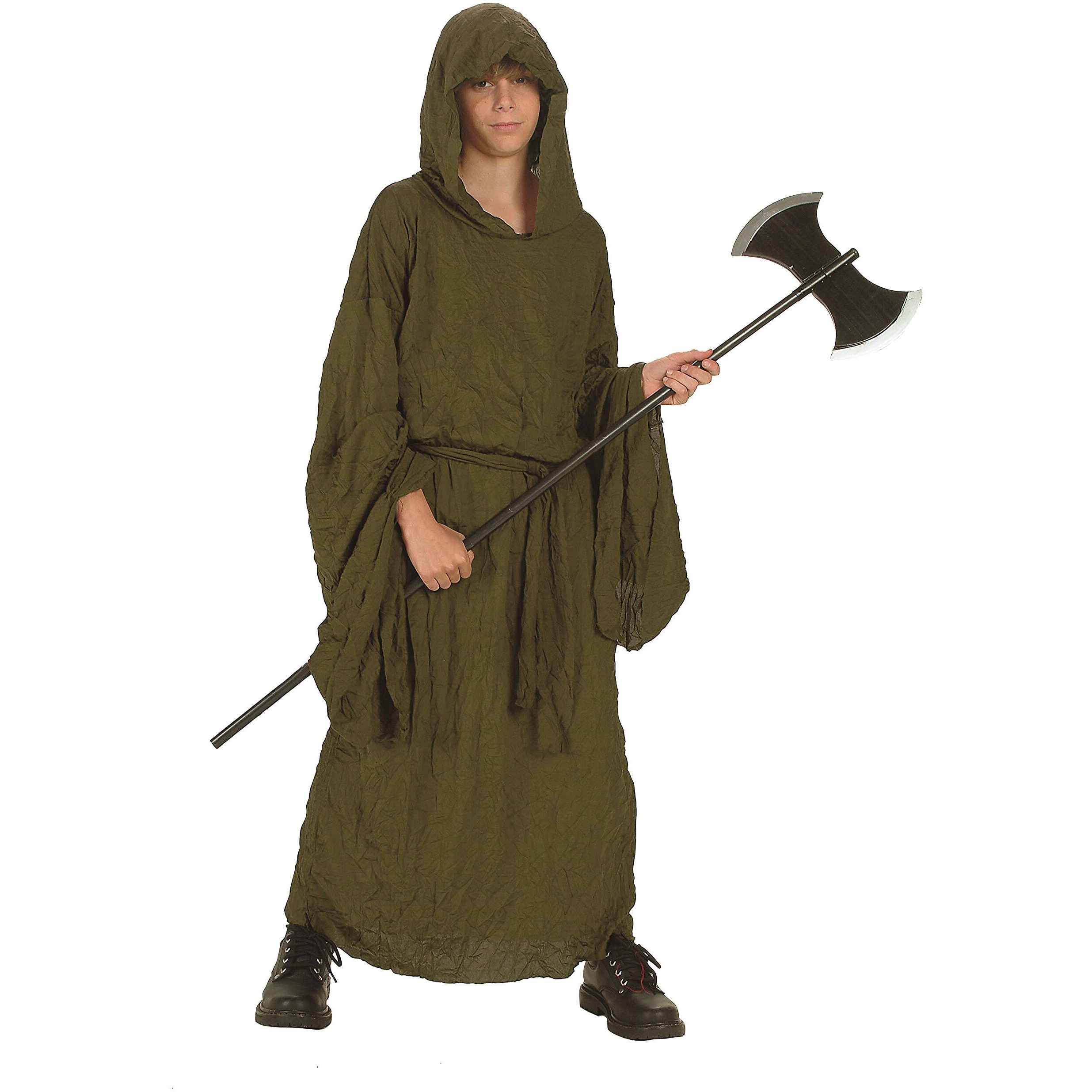 Swamp Thing Kid's Robe Olive S