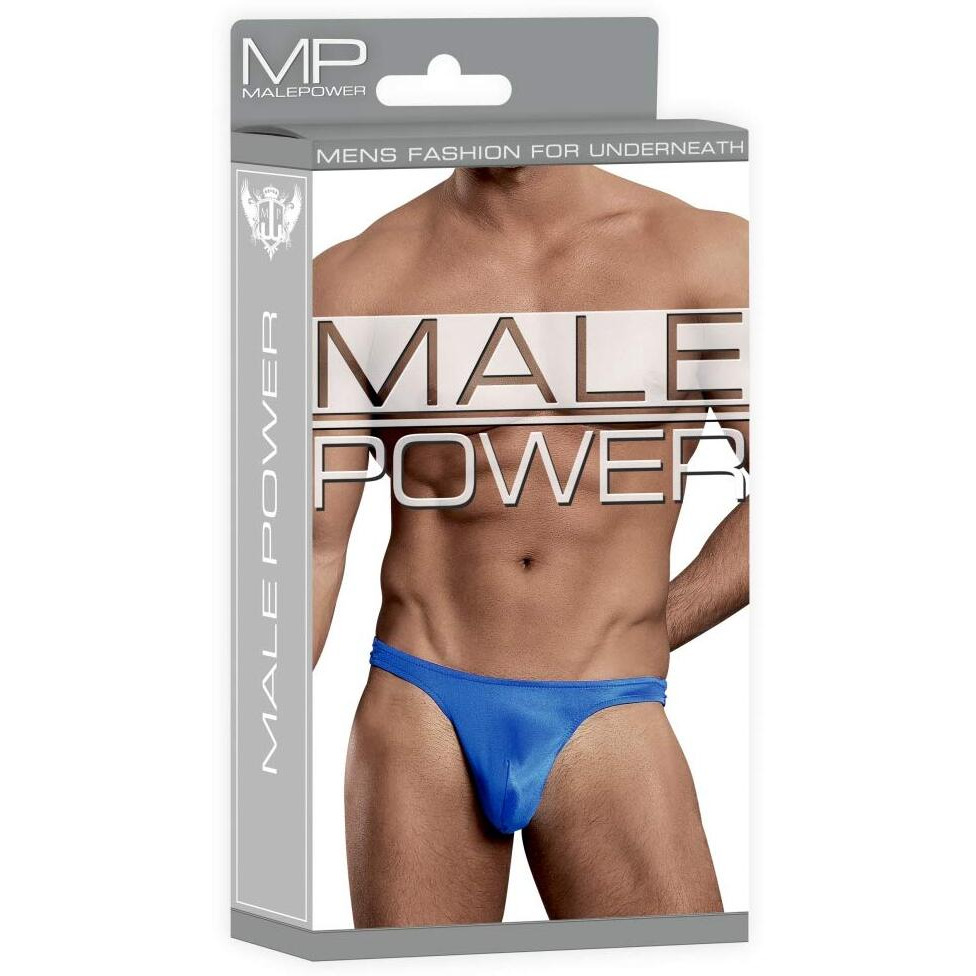 Satin Bong Thong Blue L/XL(D0102H5GM4V.)