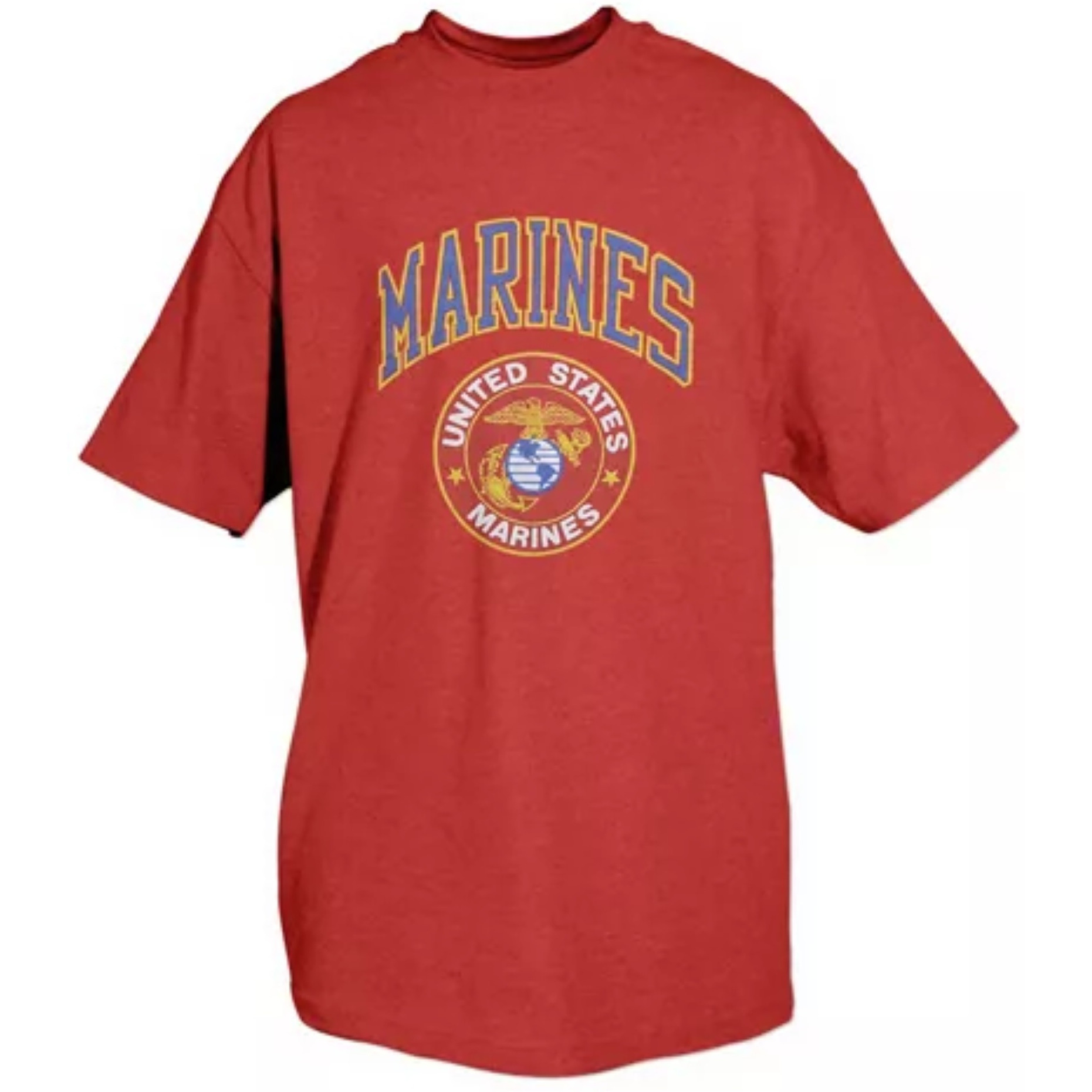 Marines T-Shirt, Red-Small