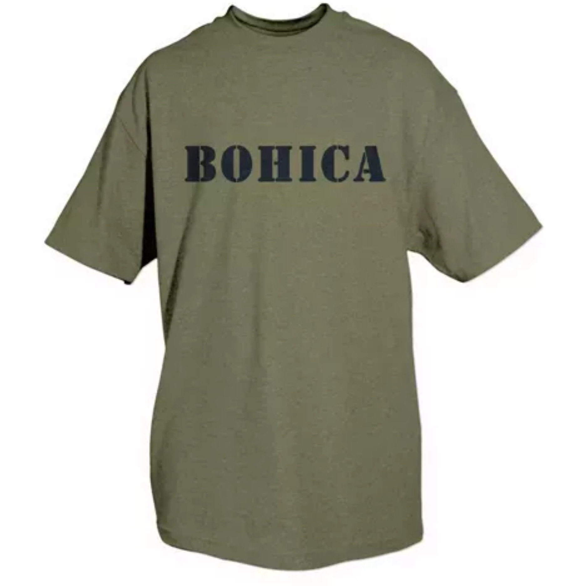 Bohica Olive Drab T-Shirt, XL