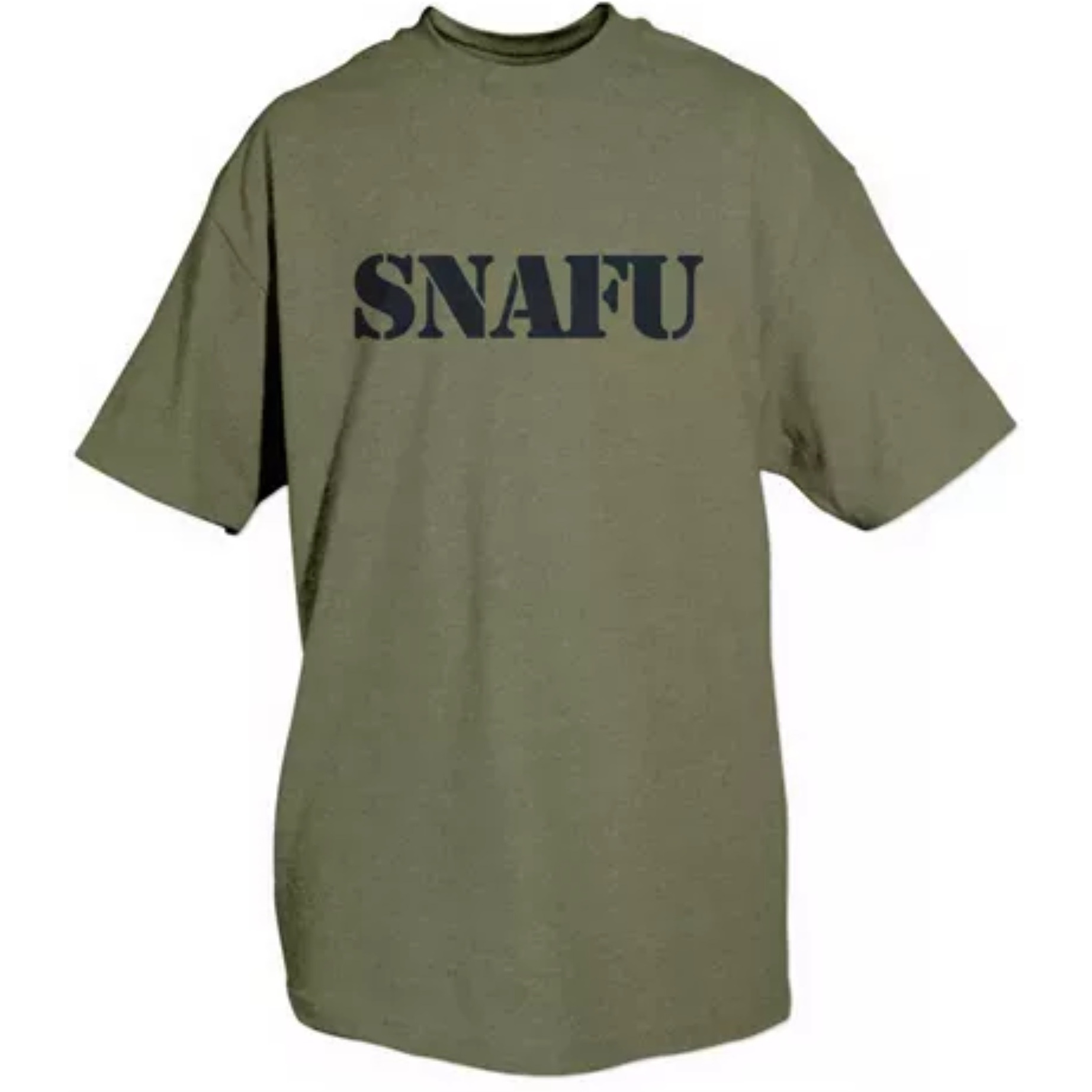 SNAFU  Olive Drab T-Shirt, 2XL