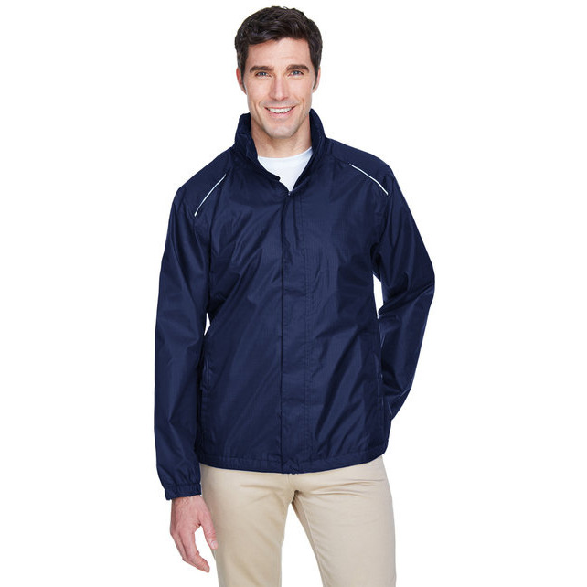 CORE365 88185 Mens Climate Seam-Sealed Lightweight Variegated Ripstop Jacket