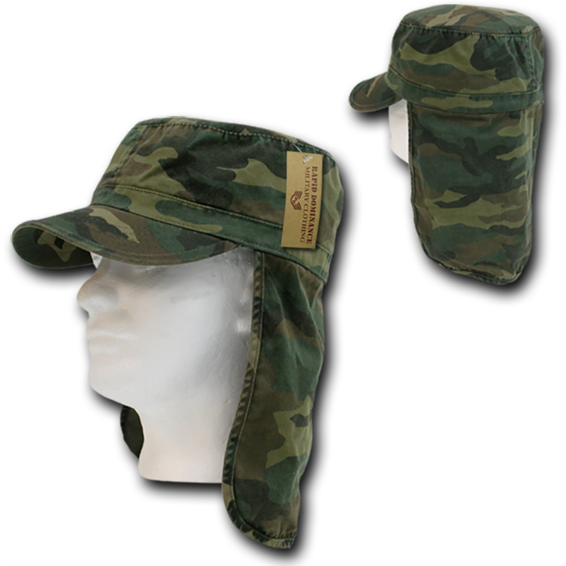 Foreign Legion Caps,  Woodland, S_M