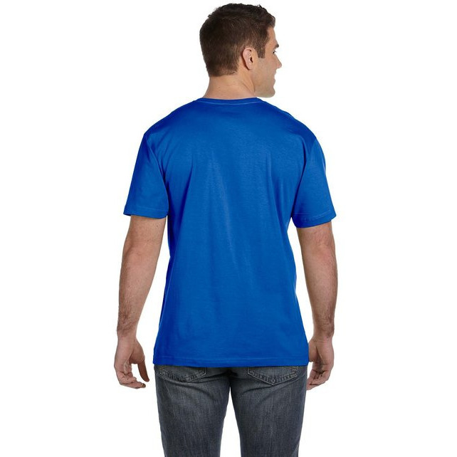 Mens Fine Jersey T-Shirt - VINTAgE INDIgO - L(D0102H7D642)