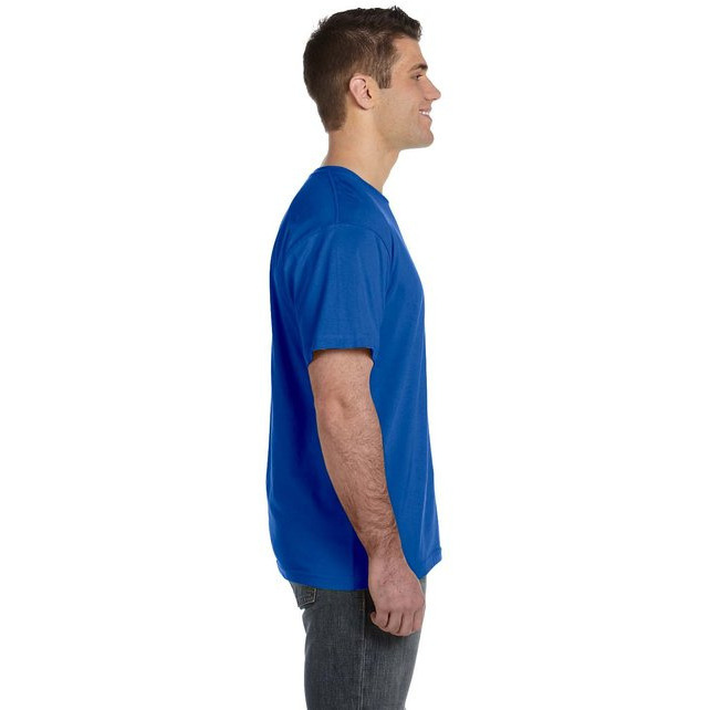 Mens Fine Jersey T-Shirt - VINTAgE INDIgO - L(D0102H7D642)