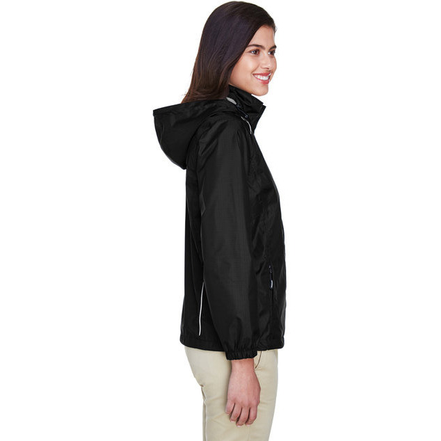 CORE365 78185 Ladies Climate Seam-Sealed Lightweight Variegated Ripstop Jacket