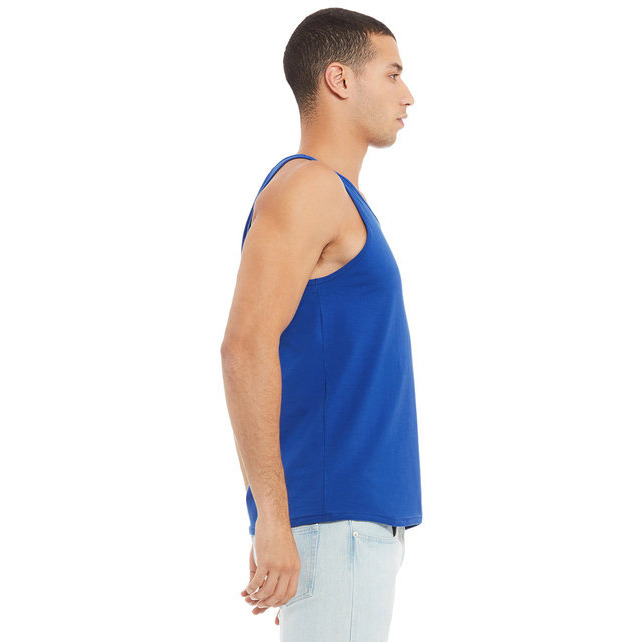 Unisex Jersey Tank - NEON BLUE - XS(D0102H7WAPX)