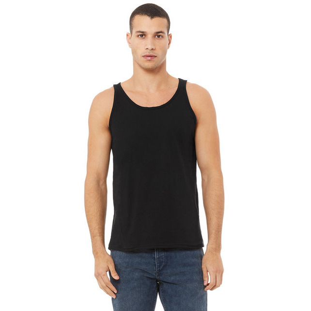 Unisex Jersey Tank - NEON BLUE - XS(D0102H7WALX)