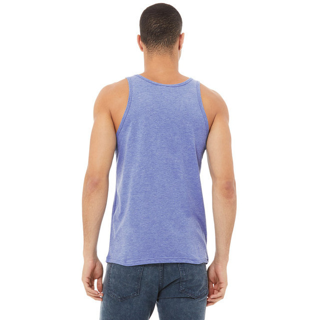 Unisex Jersey Tank - NEON BLUE - XS(D0102H7WAQJ)