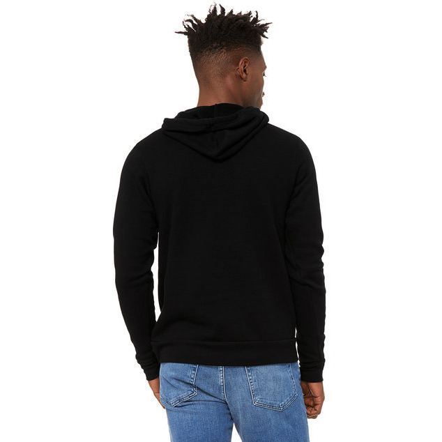 Unisex Sponge Fleece Pullover Hoodie - NAVY - S(D0102H7W208)