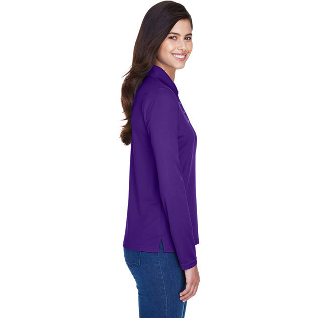 CORE365 78192 Ladies Pinnacle Performance Long-Sleeve Piqu Polo